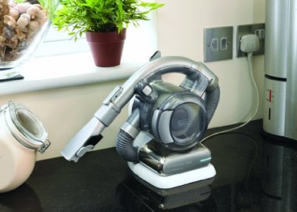 Black + Decker PD1820L 18 V Handstaubsauger Dustbuster Flexi, mit 2-in-1 Fugendüse und Ladestation mit Zubehör-Halterung - 8